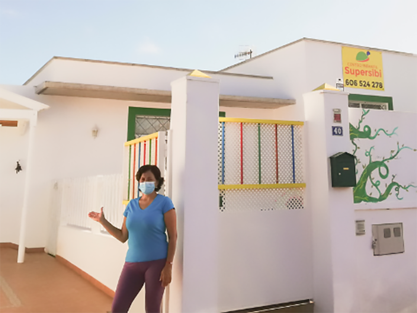 alumna de curso de educación infantil de Formación Activa