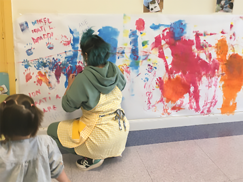 alumna de curso de educación infantil de Formación Activa